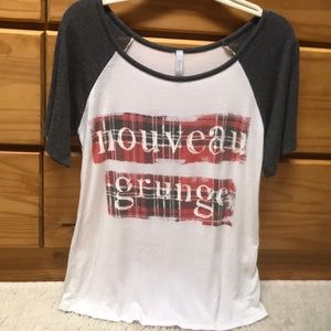 Bena J Rayon/spandex slinky top- medium